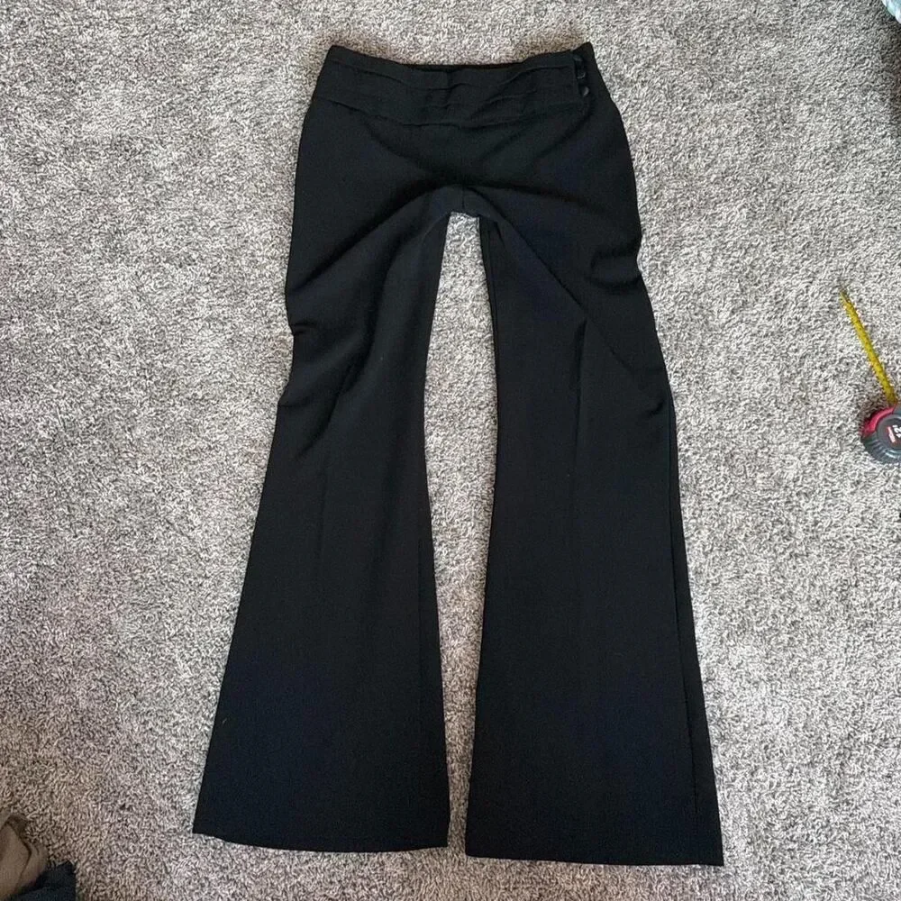 Byline Black Pleated Trousers